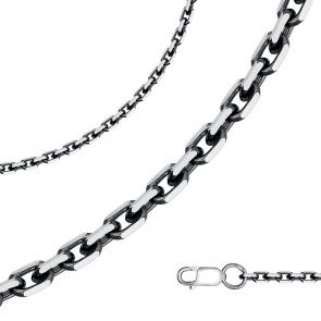 Цепь плетение Якорное из черненого серебра Высоковы 585 28-041100-105002 фото