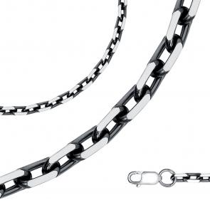 Цепь плетение Якорное из черненого серебра Высоковы 585 28-041150-105002 фото