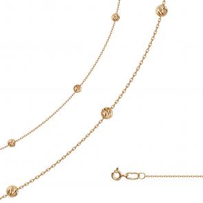 Цепь плетение Фантазийное из золочёного серебра Высоковы 585 28-057030-102001 фото