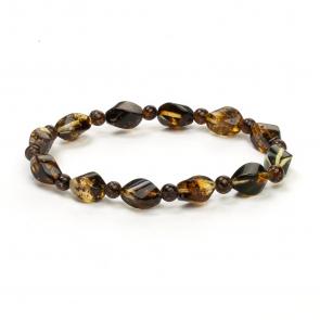 Браслет ИП Шавкунов ИН с янтарём 3025105555 фото