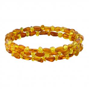Браслет на металлической струне ИП Шавкунов ИН из янтаря 31121100 фото