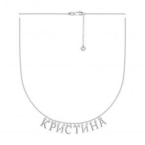 Серебряное колье Кристина TALANT 33-72-0000-16067 фото