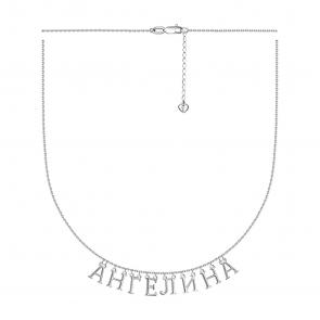 Серебряное колье Ангелина TALANT 33-72-0000-16080 фото