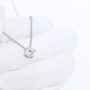 Серебряное колье TALANT с фианитом 33-72-0001-27776 фото