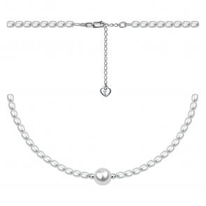 Серебряное колье TALANT с жемчугом 33-72-0010-17163 фото