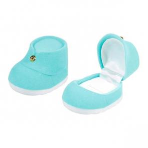 Футляр флокированный Пинетка под кольцо и серьги серия Детская 33801-би фото