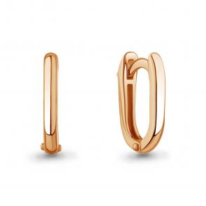 Золотые серьги AQUAMARINE 34732 фото