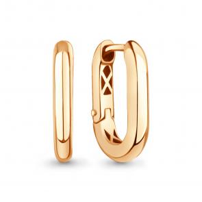 Золотые серьги AQUAMARINE 34747 фото