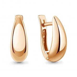 Золотые серьги AQUAMARINE 34766 фото