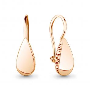 Золотые серьги AQUAMARINE 34821 фото