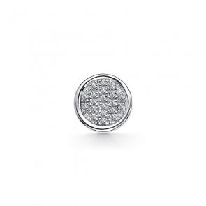 Подвеска из белого золота АЛЬКОР с бриллиантом 34905-200 фото