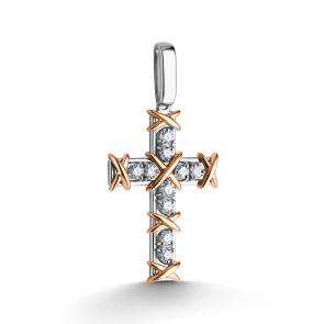 Золотая подвеска АЛЬКОР с бриллиантом 35112-П00 фото