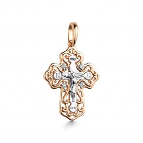 Золотая подвеска АЛЬКОР с бриллиантом 35972-100 фото