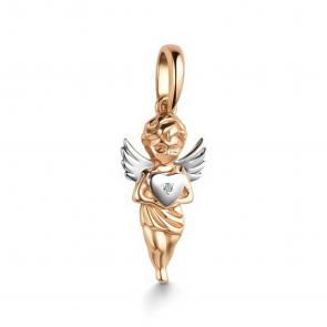 Золотая подвеска АЛЬКОР с бриллиантом 36026-100 фото