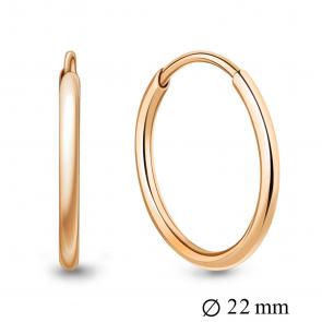 Золотые серьги AQUAMARINE 36101 фото