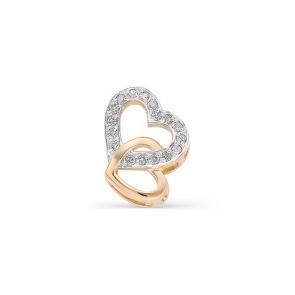 Золотая подвеска АЛЬКОР с бриллиантом 3652-100 фото