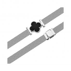 Серебряный браслет TALANT с ониксом 40-72-0800-15133 фото