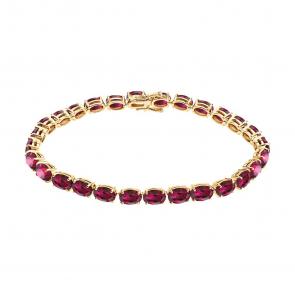 Золотой браслет SOKOLOV с рубином 4050041 фото