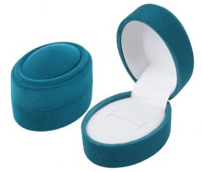 Футляр флокированный овал под кольцо и серьги серия Романтика 41101-мв фото