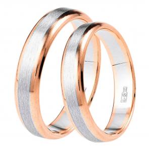 Обручальное кольцо 5,5 мм из комбинированного золота Primossa 450-000-974 фото