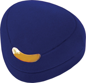 Футляр флокированный треугольный под гарнитур серия Романтика 45307-с фото