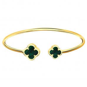 Браслет из лимонного золота TALANT с малахитом 46-20-13277м фото