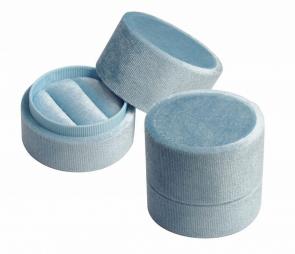 Футляр вельветовый круглый серия Романтика 46902-г фото