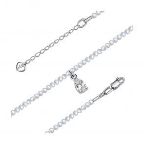 Серебряный браслет TALANT с фианитом и шпинелью 47-72-0001-17054 фото