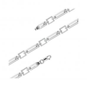 Серебряный браслет TALANT с цирконием 47-72-0001-40386 фото