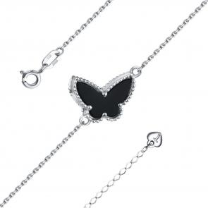 Серебряный браслет TALANT с ониксом 47-72-0080-11763 фото