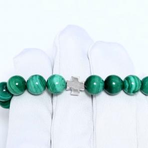 Браслет-крест TALANT с малахитом 47-72-00X0-15043 фото