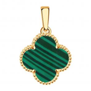 Золотая подвеска TALANT с малахитом 50-00-11209м фото