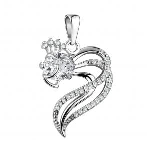 Серебряная подвеска TALANT с фианитом 50-72-0001-10540 фото