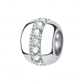 Серебряная подвеска-шарм TALANT с фианитом 50-72-0001-10612 фото