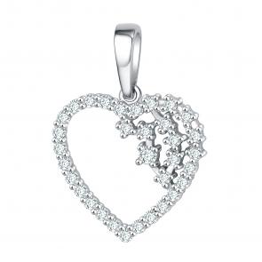 Серебряная подвеска TALANT с фианитом 50-72-0001-10625 фото