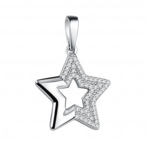 Серебряная подвеска TALANT с фианитом 50-72-0001-15603 фото