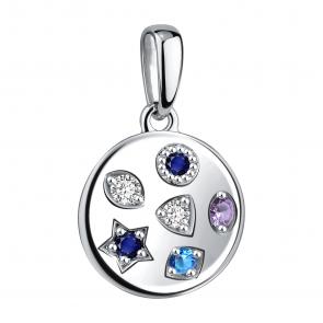 Серебряная подвеска TALANT с фианитом 50-72-000M-17417 фото