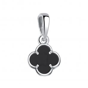 Серебряная подвеска TALANT с ониксом 50-72-0080-10057 фото