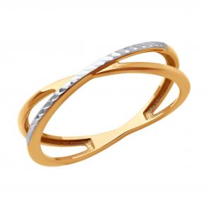 Золотое кольцо Diamant 51-110-02190-1 фото