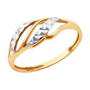 Золотое кольцо Diamant 51-110-02258-1 фото
