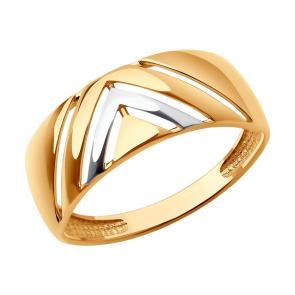 Золотое кольцо Diamant 51-110-02461-1 фото