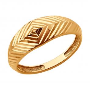Золотое кольцо Diamant 51-110-02745-1 фото