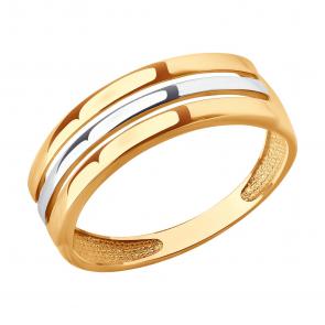 Золотое кольцо Diamant 51-110-02799-1 фото