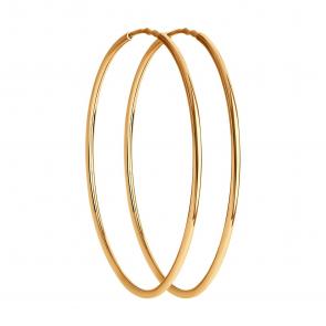 Золотые серьги Diamant 51-124-01592-1 фото