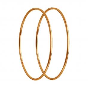 Золотые серьги Diamant 51-124-01593-1 фото