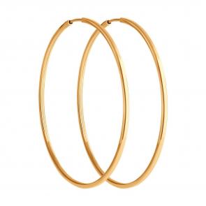 Золотые серьги Diamant 51-124-02376-1 фото