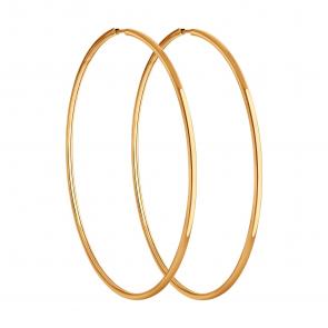 Золотые серьги Diamant 51-124-02377-1 фото