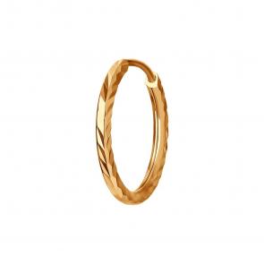 Одиночная серьга из золота Diamant 51-127-02600-1 фото