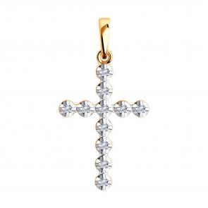 Золотая подвеска Diamant с фианитом 51-130-01441-1 фото