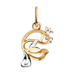 Золотая подвеска Diamant 51-130-01879-1 фото